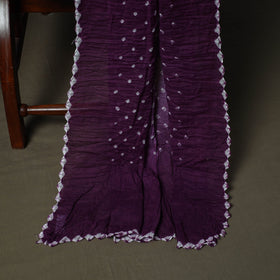 Kutch tie-dye satin cotton bandhani 3pc unstitched dress