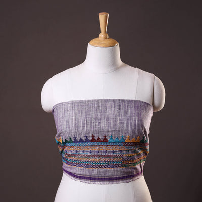 Buy Lambani Embroidery Handspun Cotton Blouse Piece