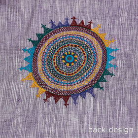 Buy Lambani Embroidery Handspun Cotton Blouse Piece