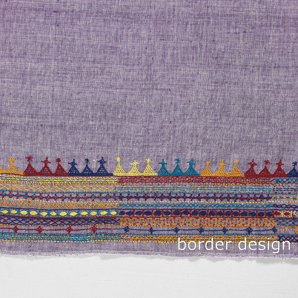 Buy Lambani Embroidery Handspun Cotton Blouse Piece