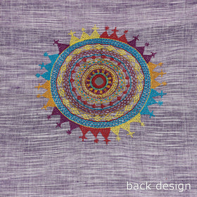 Buy Lambani Embroidery Handspun Cotton Blouse Piece