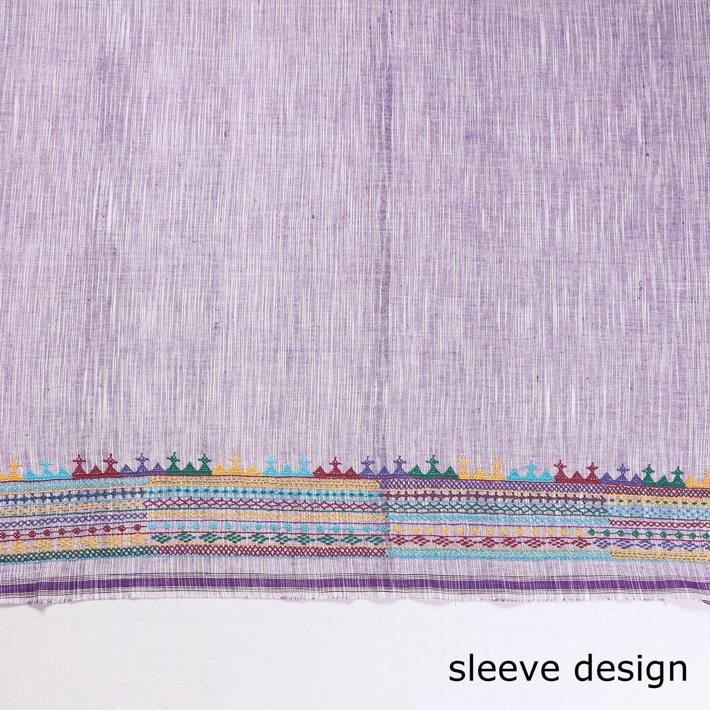 Buy Lambani Embroidery Handspun Cotton Blouse Piece