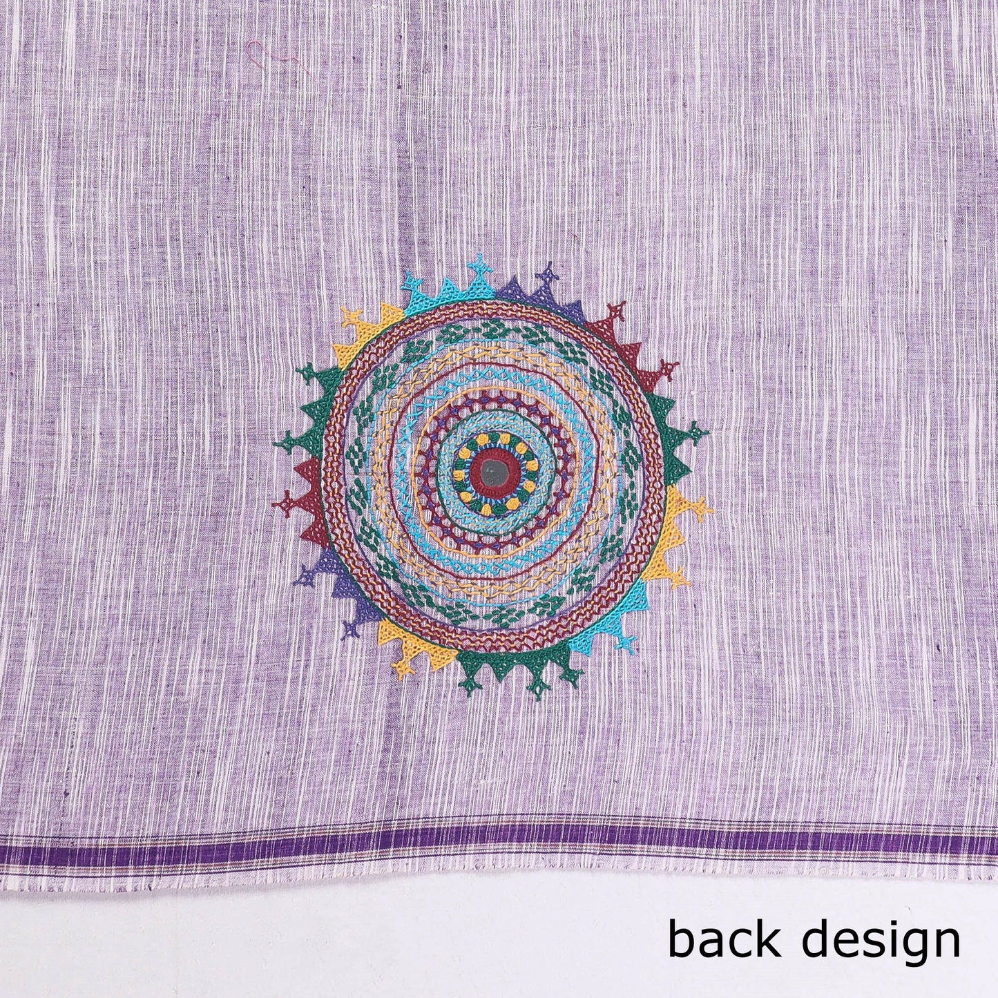 Buy Lambani Embroidery Handspun Cotton Blouse Piece