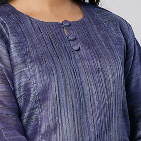  Tussar Silk Plain Kurta