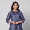  Tussar Silk Plain Kurta