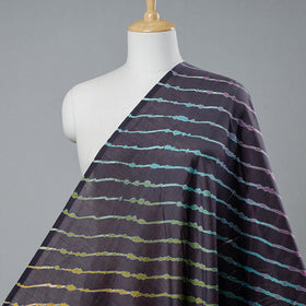 Buy Leheriya Tie-Dye Chanderi Silk Fabric Online l iTokri.com