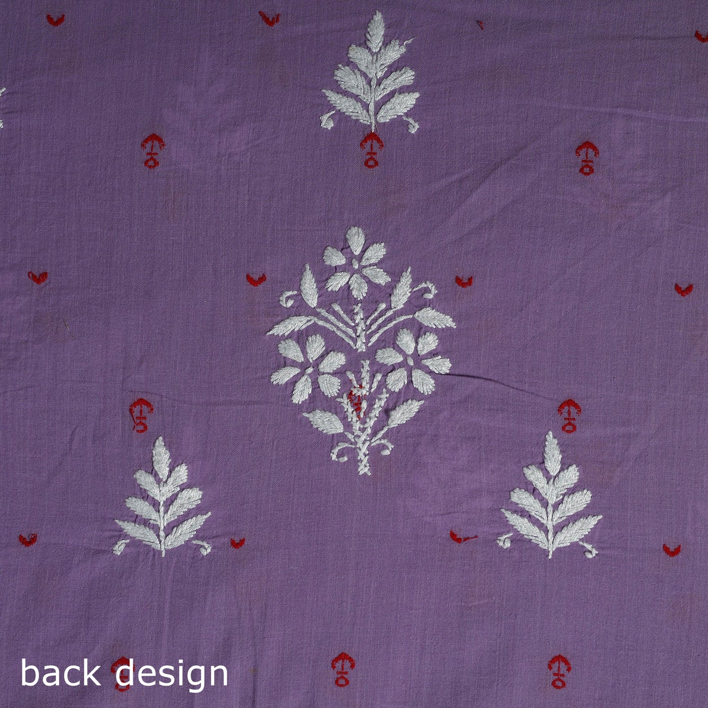 Lucknowi chikankari work jacquard unstitched kurta material