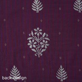 Lucknowi chikankari work jacquard unstitched kurta material