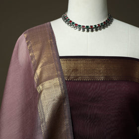 Maheshwari silk handloom 2pc unstitched dress material