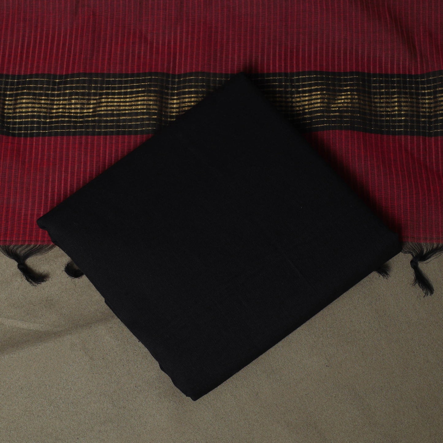 Mangalagiri cotton 3pc unstitched dress material 85