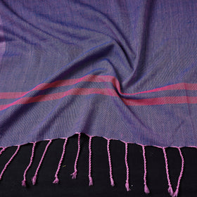  Mangalagiri Cotton Handloom Stole with Tassels 