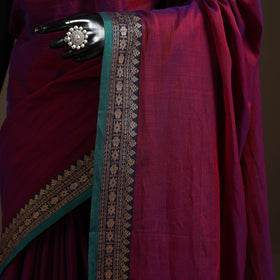 Mercerised cotton dharwad saree with thread border 07