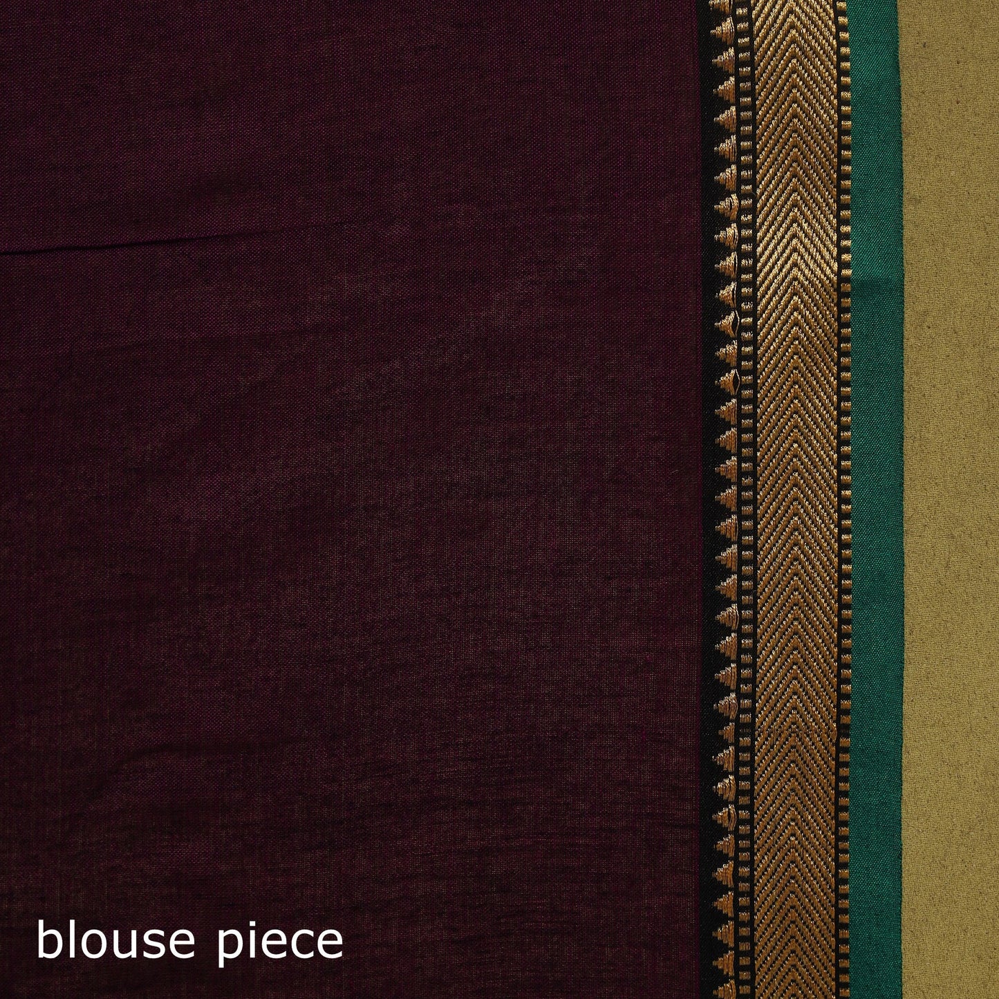 Mercerised cotton dharwad saree with thread border 10