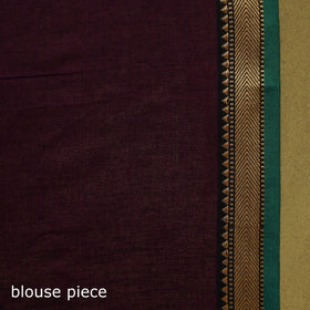 Mercerised cotton dharwad saree with thread border 10