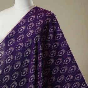 Mercerised cotton pochampally ikat fabric 03 - handcrafted