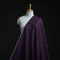 Mercerised cotton pochampally ikat fabric 17 - handcrafted