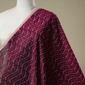 Mercerised cotton pochampally ikat fabric 20 - handcrafted