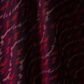 Mercerised cotton pochampally ikat fabric 20 - handcrafted