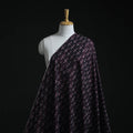 Mercerised cotton pochampally ikat fabric 23 - handcrafted