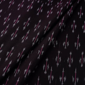 Mercerised cotton pochampally ikat fabric 23 - handcrafted