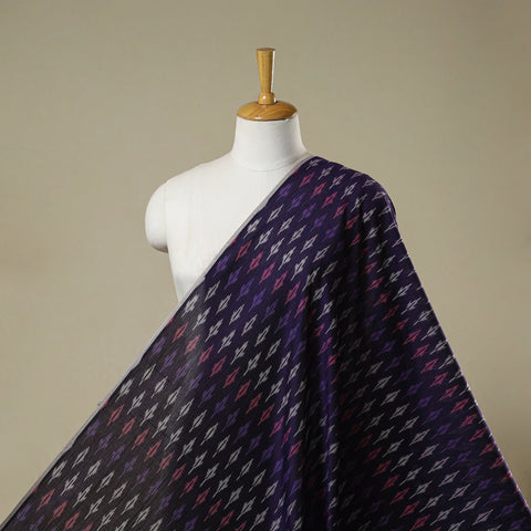 Mercerised cotton pochampally ikat fabric 24 - handcrafted