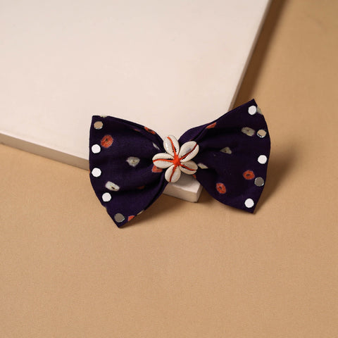 Mirror shell work women’s bow hair clip 14 - handcrafted