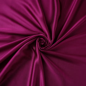 Purple - modal silk plain fabric 16 - handcrafted