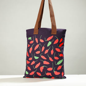  Nagaland Ghost Chilli Cotton Canvas Shoulder Bag 