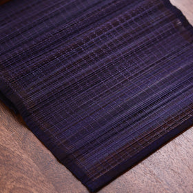 Purple Natural Bamboo Bagh Block Printed Dining Table Runner