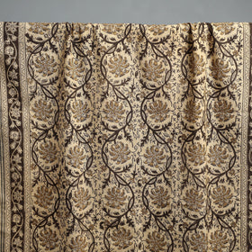 Natural dyed pedana kalamkari printed handloom cotton towel