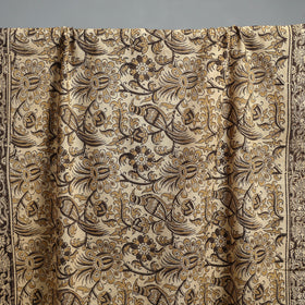 Natural dyed pedana kalamkari printed handloom cotton towel