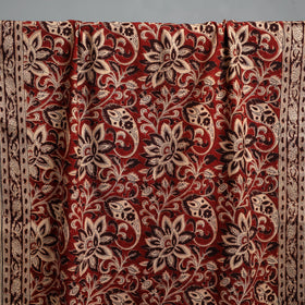 Natural dyed pedana kalamkari printed handloom cotton towel