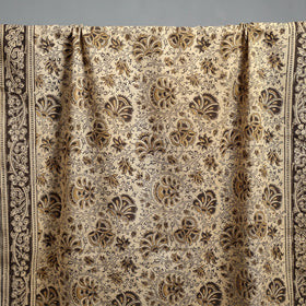 Natural dyed pedana kalamkari printed handloom cotton towel