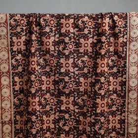 Natural dyed pedana kalamkari printed handloom cotton towel