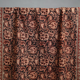 Natural dyed pedana kalamkari printed handloom cotton towel