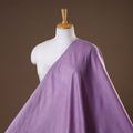 Purple - organic handspun handwoven mulberry silk cotton