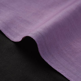 Purple - organic handspun handwoven mulberry silk cotton