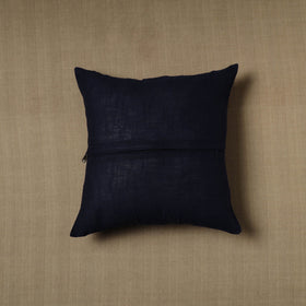 Purple - patchwork cotton kanchipuram cushion cover (16 x