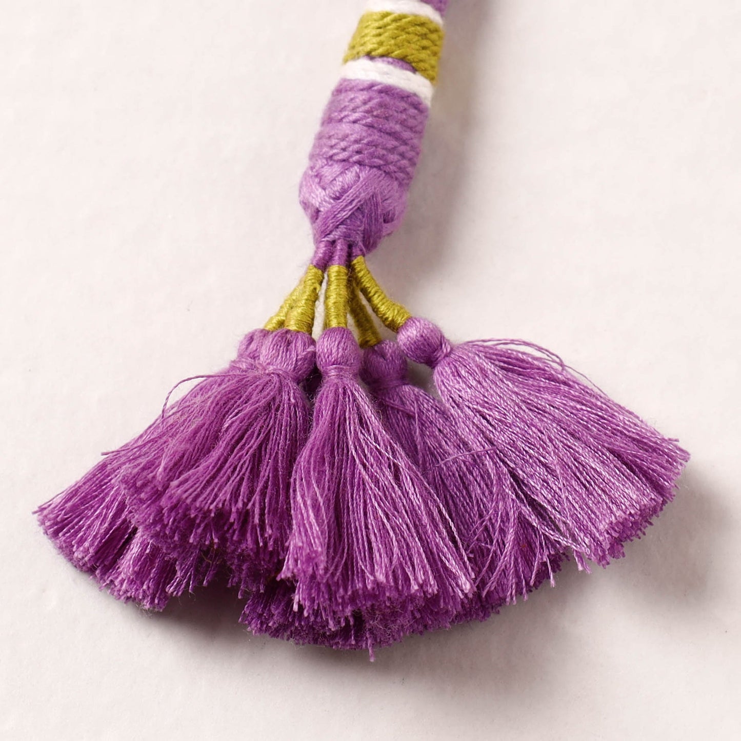  Patwa Bead & Seashell Work Handmade Keychain 