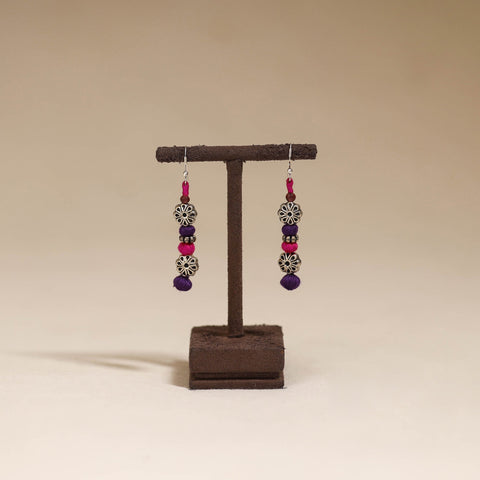 Patwa thread beads earrings by kailash 27 - handcrafted