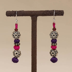 Patwa thread beads earrings by kailash 27 - handcrafted