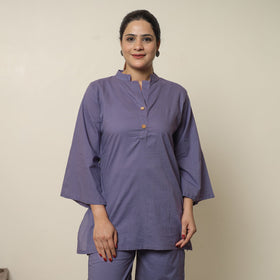  Plain Dyed Cotton Co-Ord Set 01 