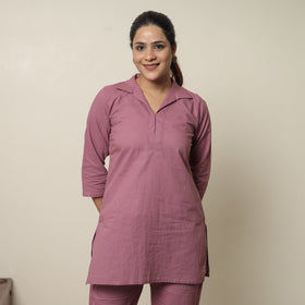  Plain Dyed Cotton Co-Ord Set 05 