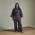 Pochampally ikat cotton co-ord set for women 16