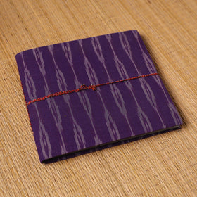 Pochampally ikat fabric cover handmade paper photo album (9