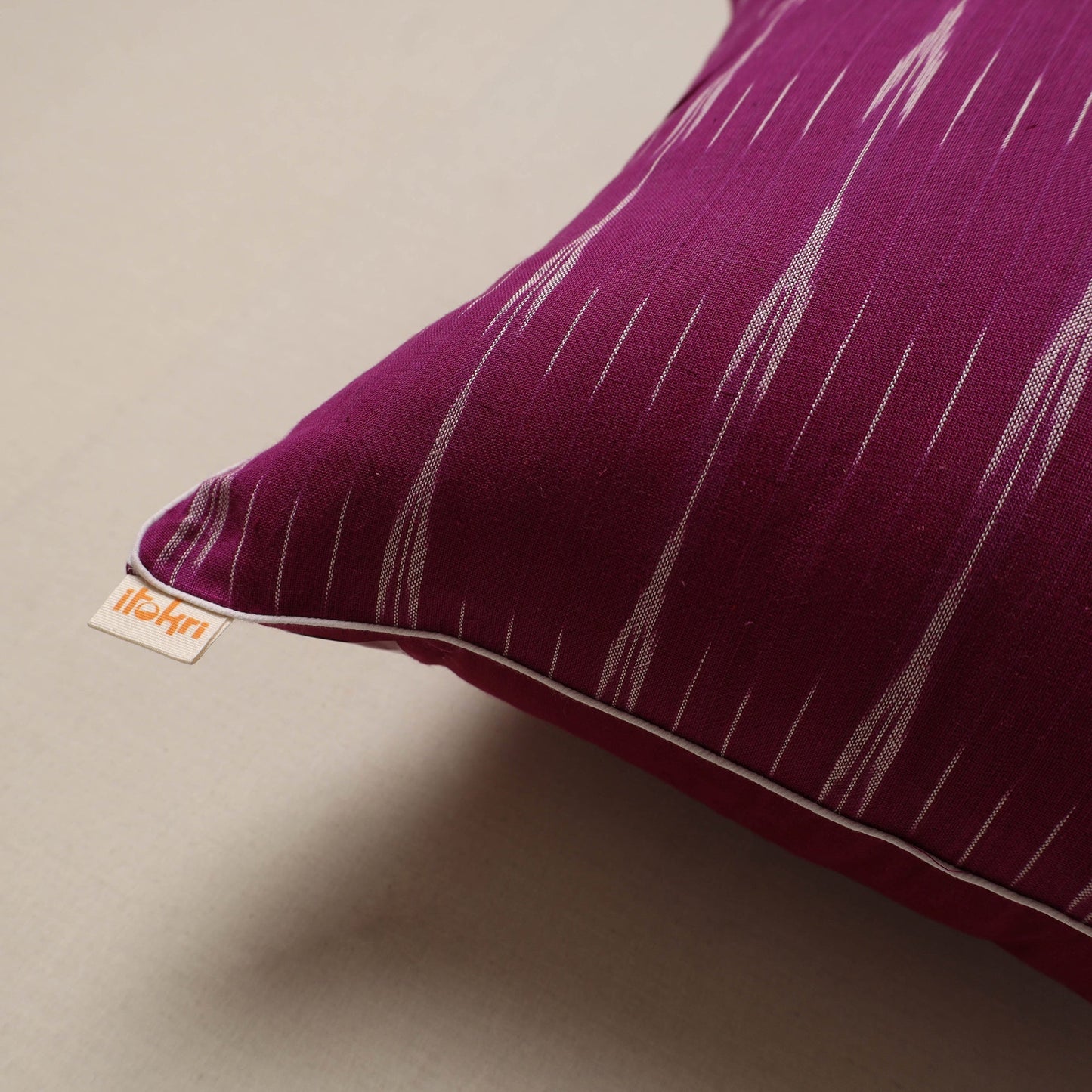 Pochampally ikat weave cushion cover 28 - handcrafted