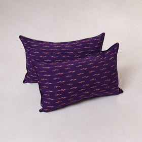 Pochampally ikat weave pillow cover (set of 2) 16