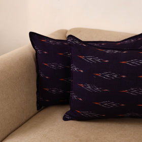 Pochampally ikat weave pillow covers (set of 2) 22