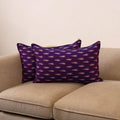 Pochampally ikat weave pillow covers (set of 2) 30