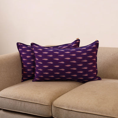 Pochampally ikat weave pillow covers (set of 2) 30